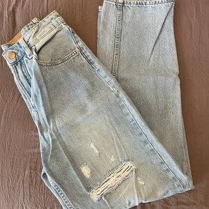 H&M super baggy denim